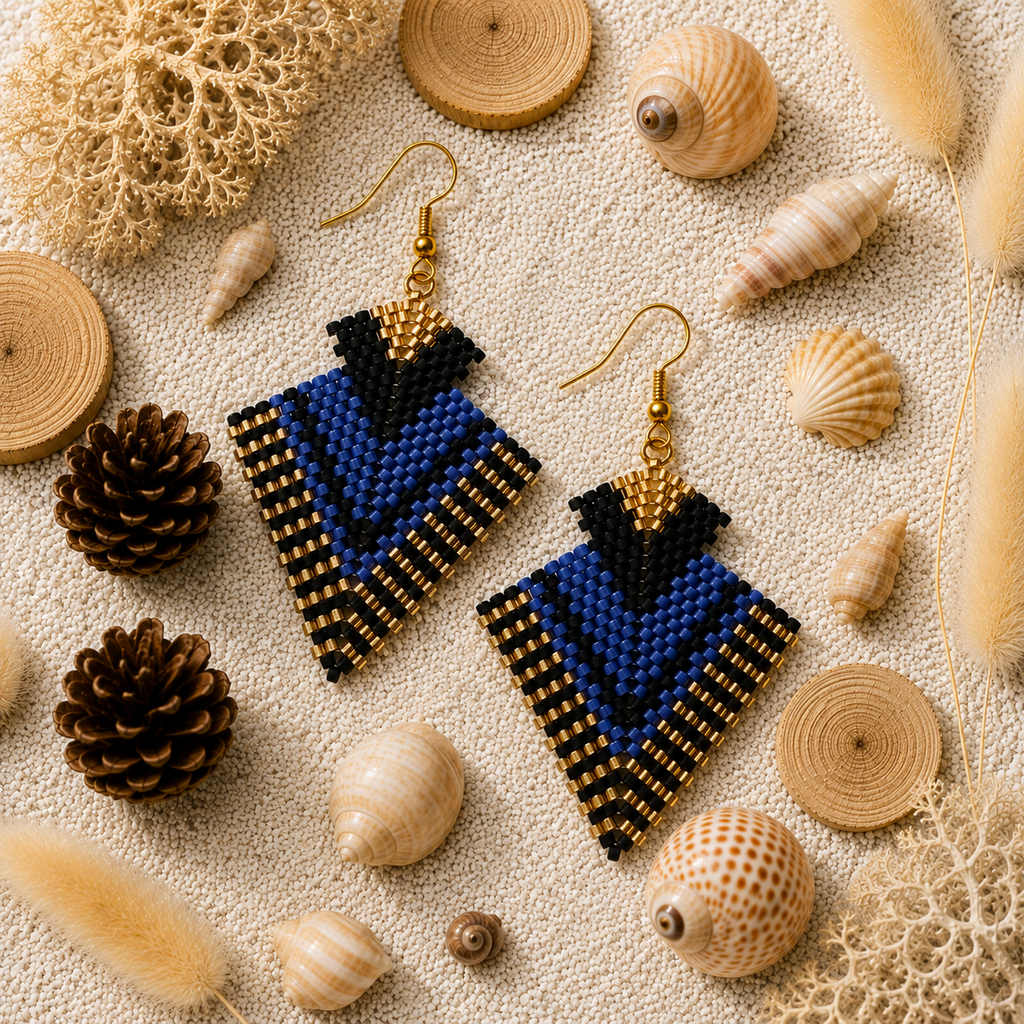 Boucles d oreilles Byzance