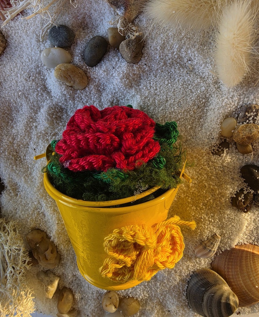 Rose au crochet🌹