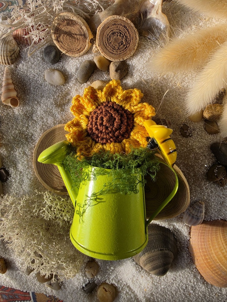 Tournesol au crochet🌻