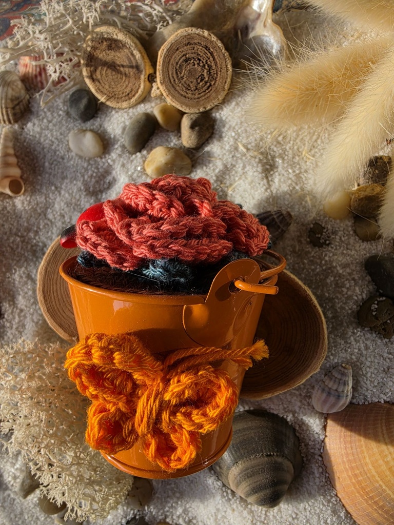 Rose au crochet🌹