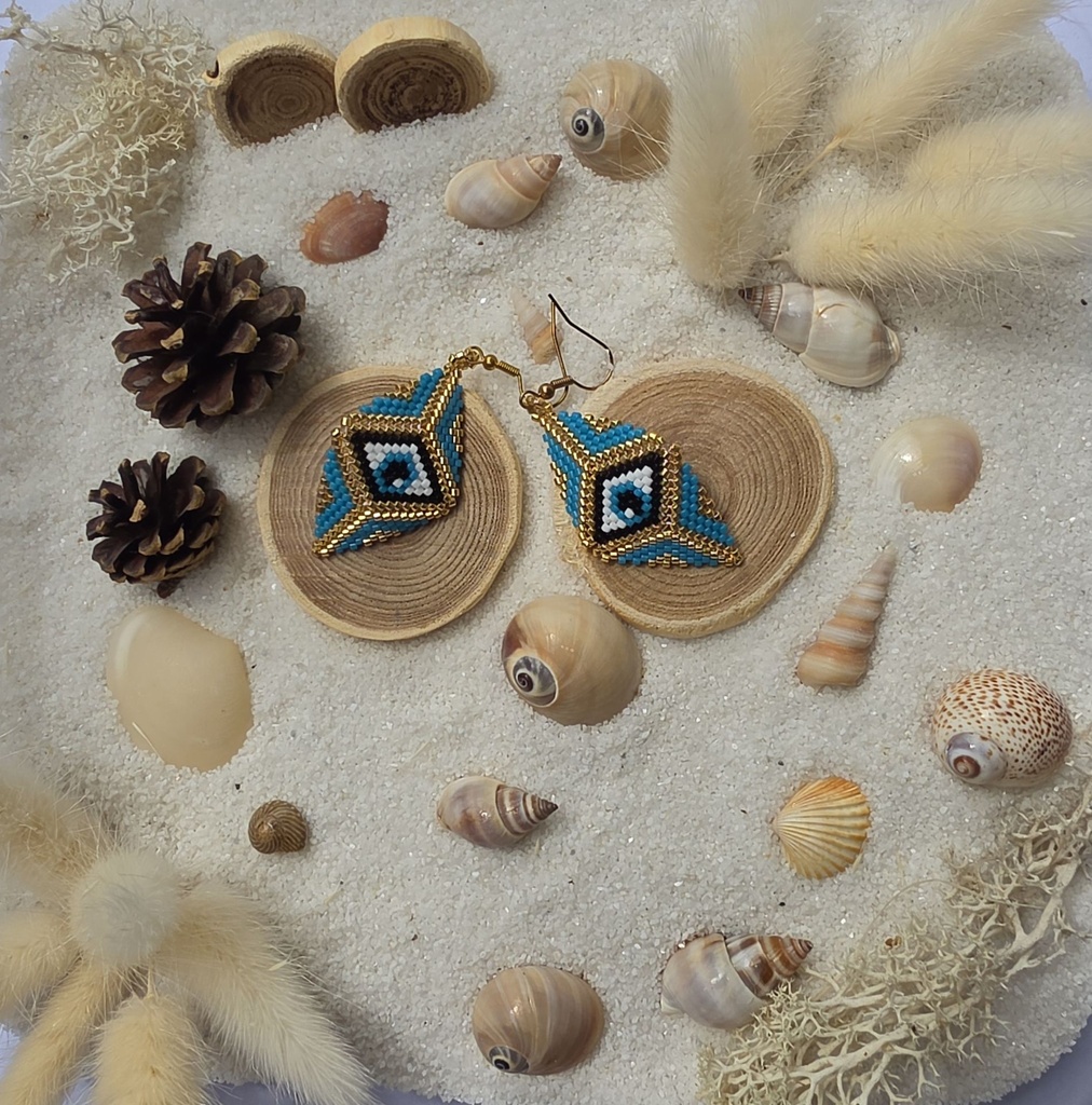 Boucles d oreilles Nazar ✨