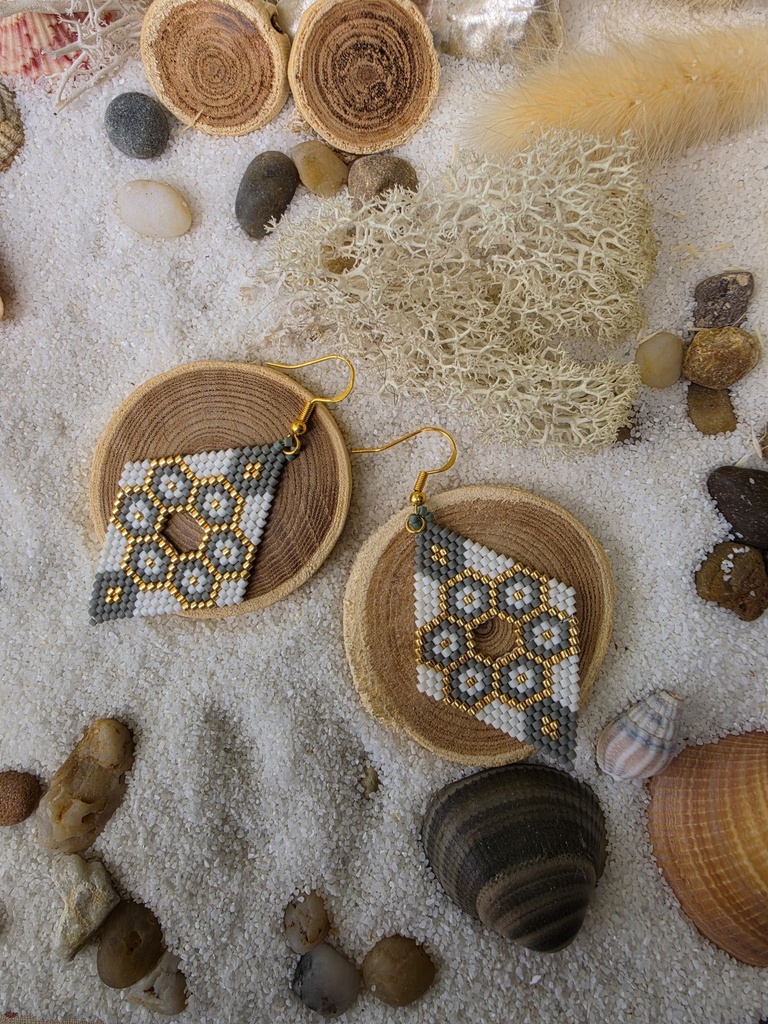 Boucles d oreilles Dune ✨