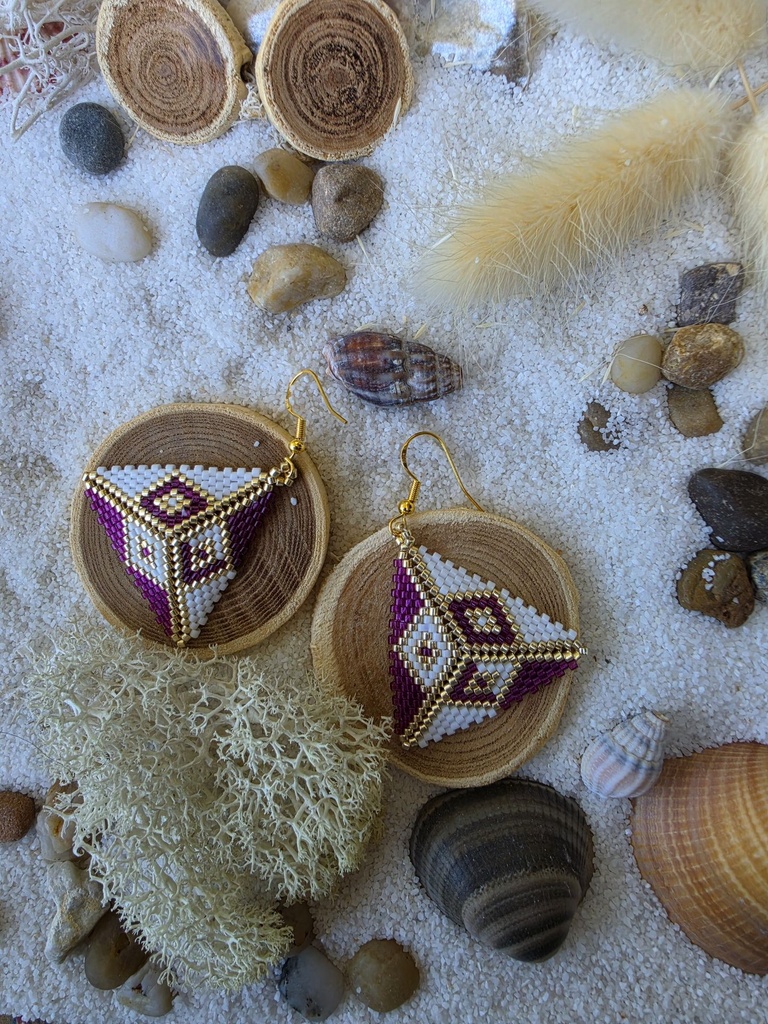 Boucle d oreilles Majesty ✨