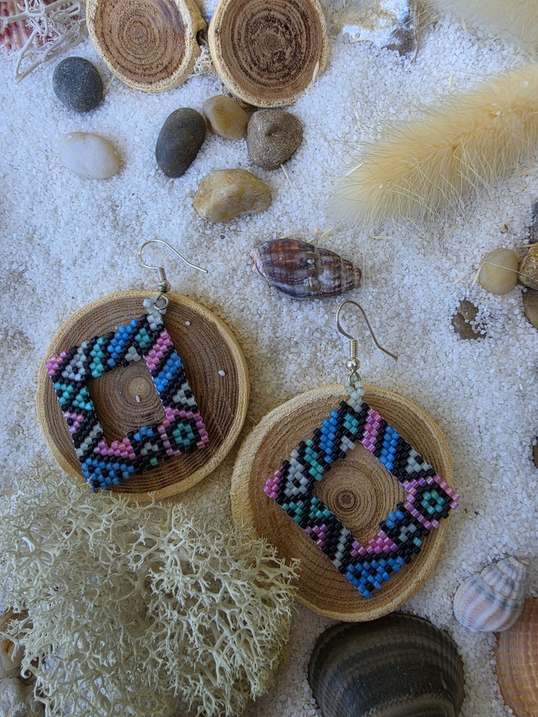 Boucles d oreilles Miami ✨
